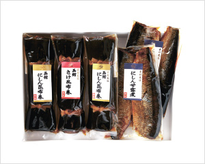 Sweetened boiled herring / Kombu wrap set